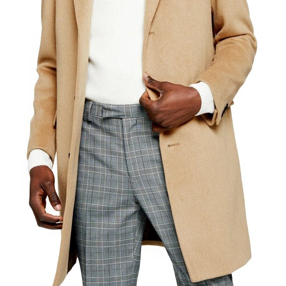 SOLD! Topman NWT Scott Wool-Blend Overcoat - Picture 4 of 12